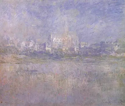 Vétheuil in the Fog Claude Monet
